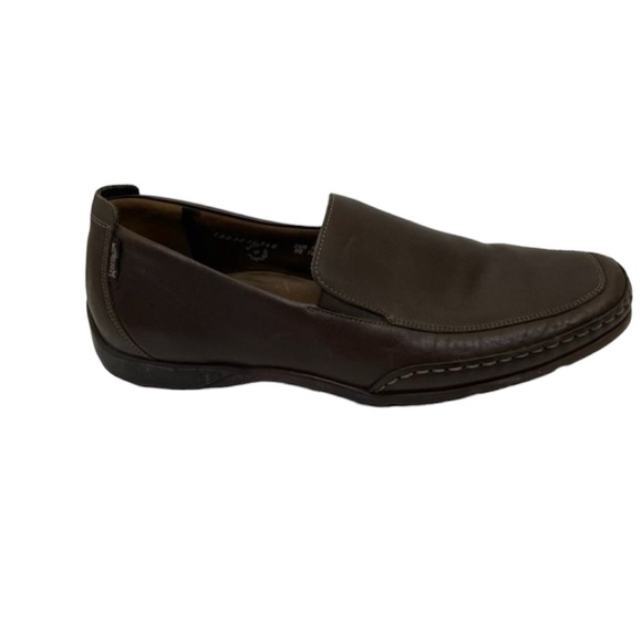 Mephisto Men's Brown Leather Cool Air Slip On Casual Loafer - Size 10 1/2 - Picture 3 of 8